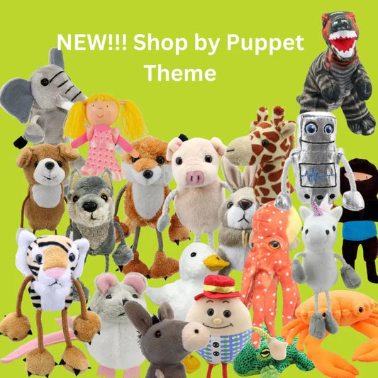 Shop by Puppet Theme – A Fun New Way to Pick the Perfect Puppet!