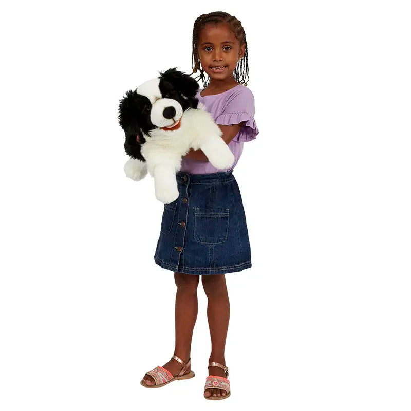 Border Collie Hand Puppet - Playful Puppies