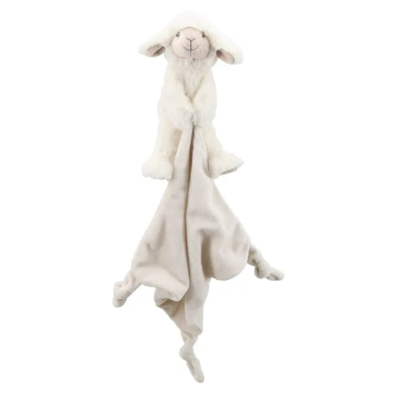 Finger Puppet Comforter Lamb