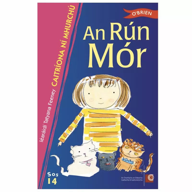 An Rún Mór with pictures of cats.