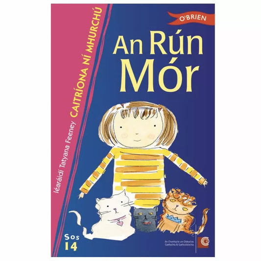 An Rún Mór with pictures of cats.