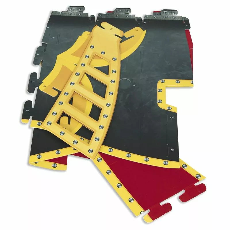 A set of Fiesta Crafts 3D Mask Knight Helmet play mats.