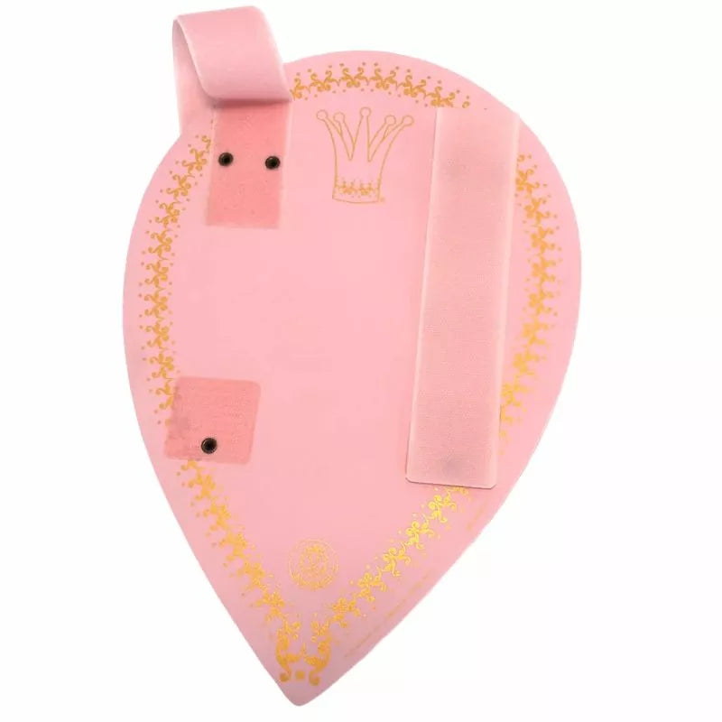 A Liontouch puppet shield fit for a puppet show, with gold trim, perfect for kids.