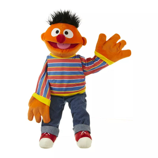 Living Puppets Ernie 65cm Hand Puppet for kids in a puppet show.