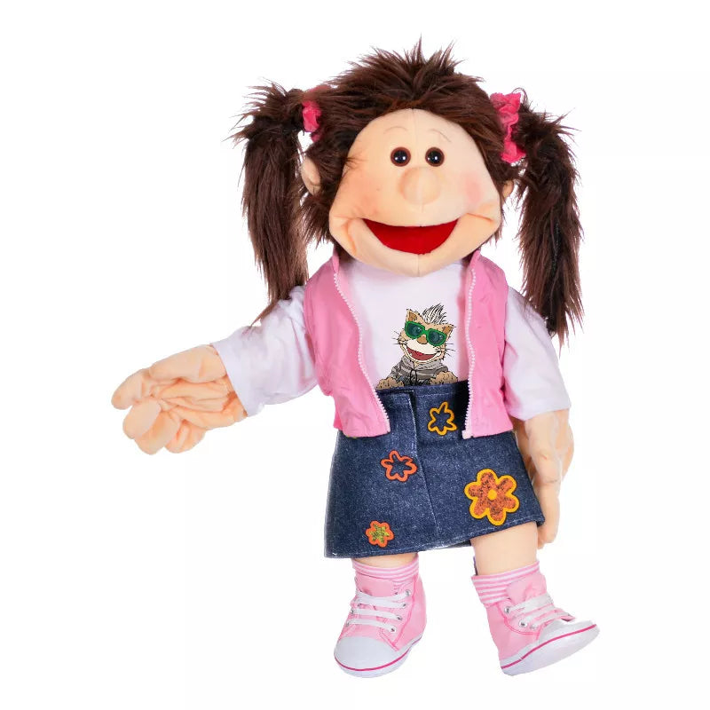 Pupazzo Living Puppets Chiariccio Con Orso - 65 Cm Per Bambini E Adulti - Foto 2