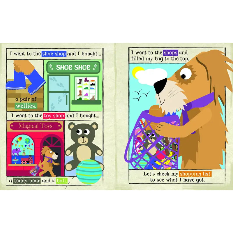 Crinkly Cloth Book Let's Go Shopping