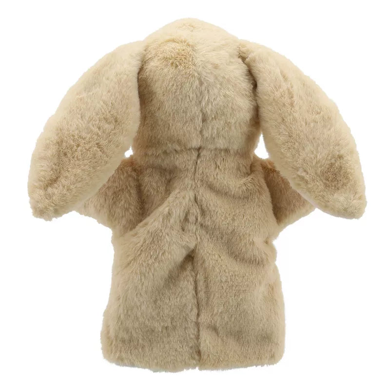 An ECO Puppet Buddies Rabbit Hand Puppet on a white background.