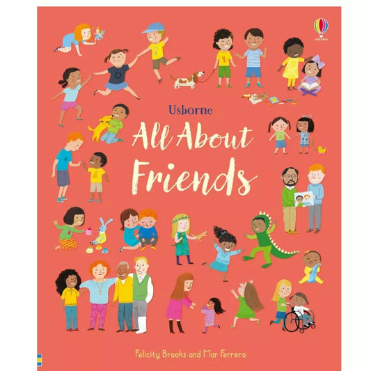Usborne All about Friends - children's book.