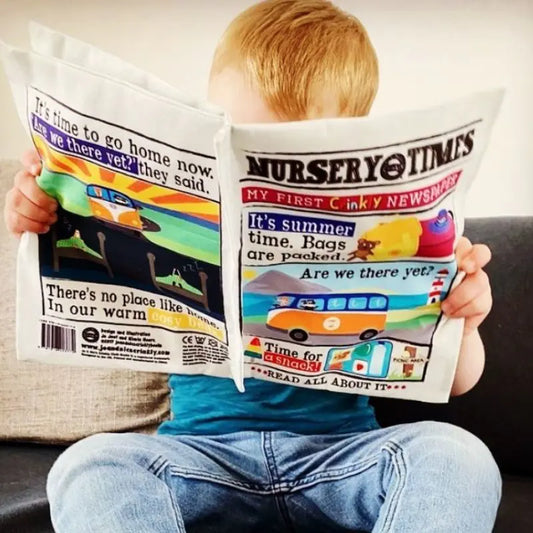 Jo and Nic’s Crinkly Cloth Books – Simplicity in Play!