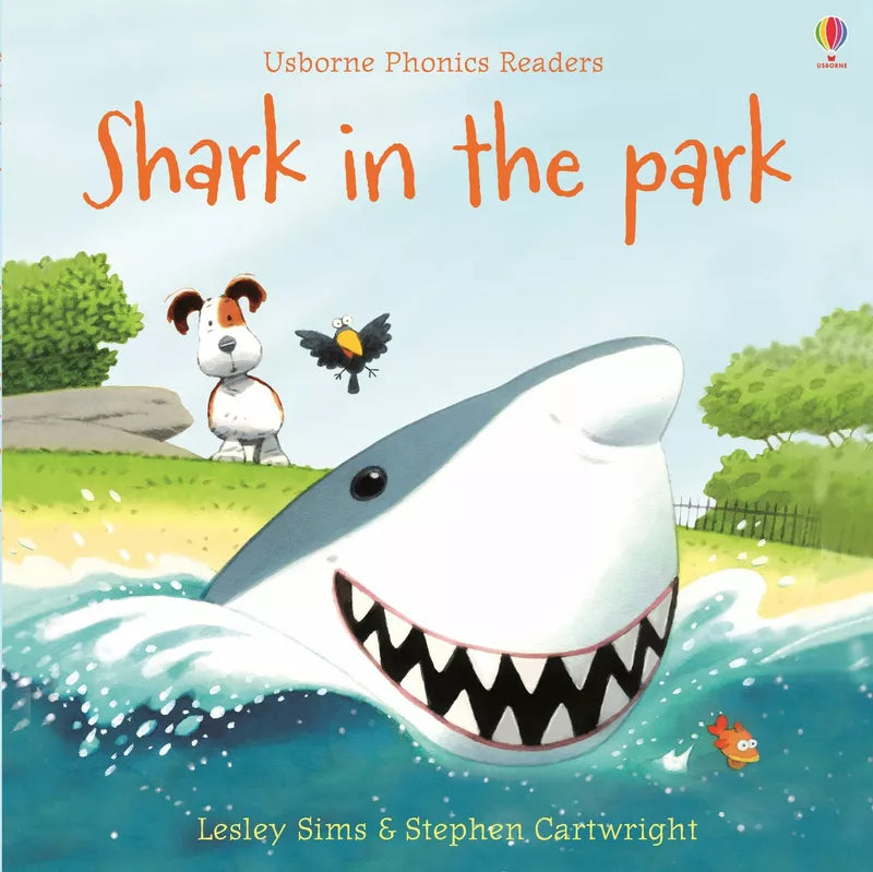 Usborne Phonics Readers: Shark puppet in the park.