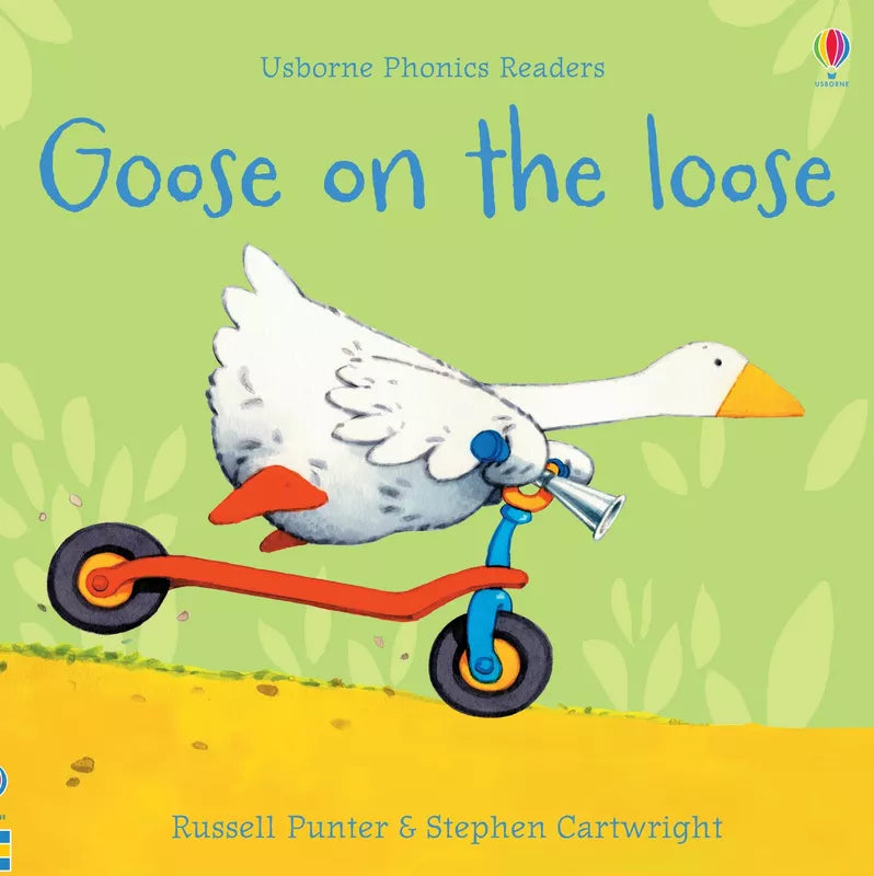 Kids' puppet show featuring a goose on the loose.