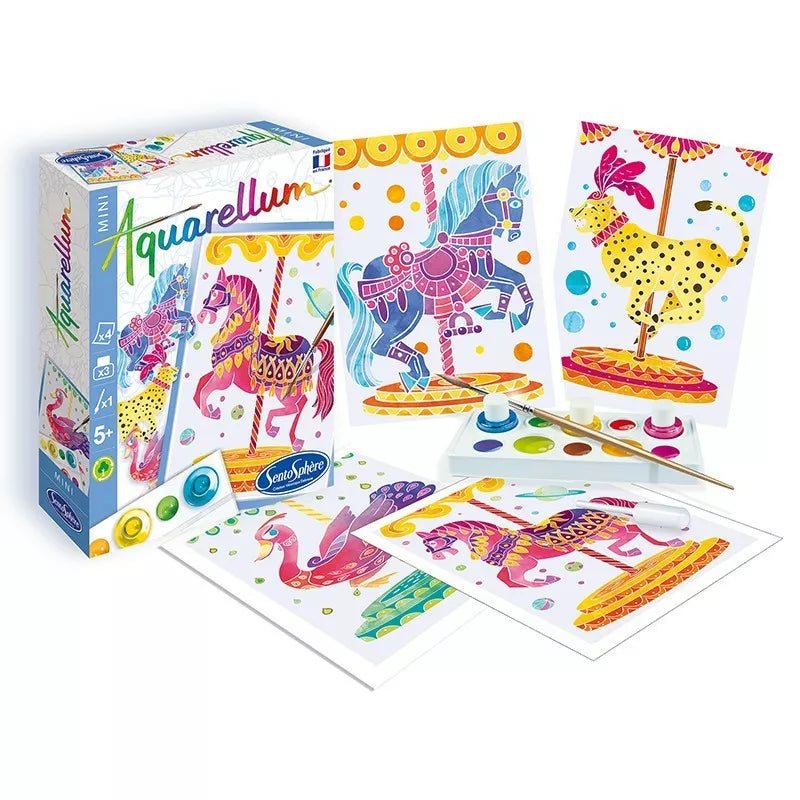 Sentosphere Aquarellum Mini Manege art kit.