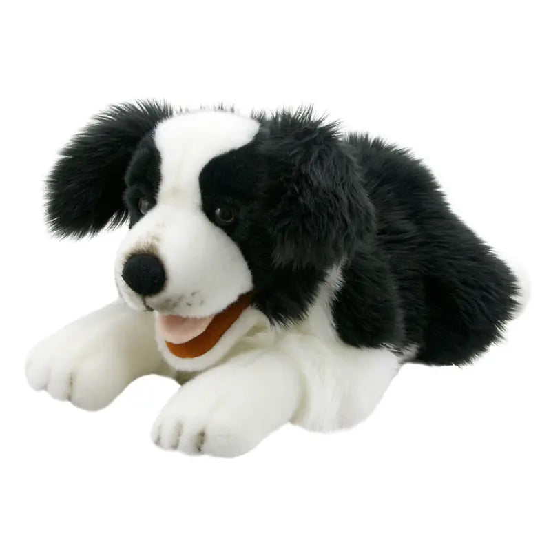Border Collie Hand Puppet - Playful Puppies