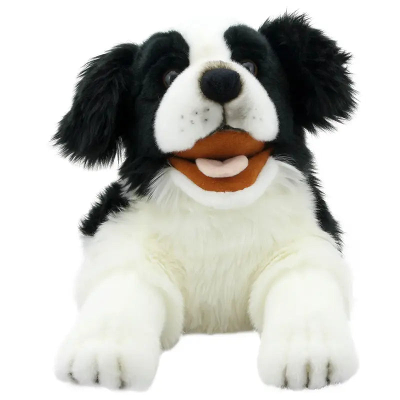 Border Collie Hand Puppet - Playful Puppies