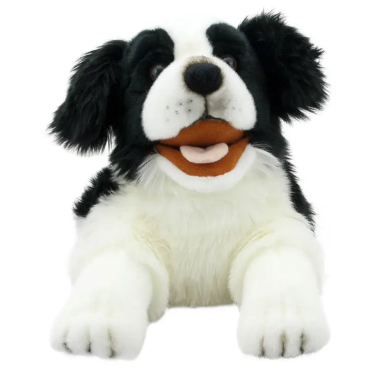 Border Collie Hand Puppet - Playful Puppies