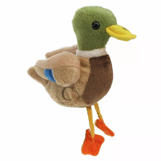The Puppet Company Mallard Finger puppet is perfect for kids who love puppet shows.