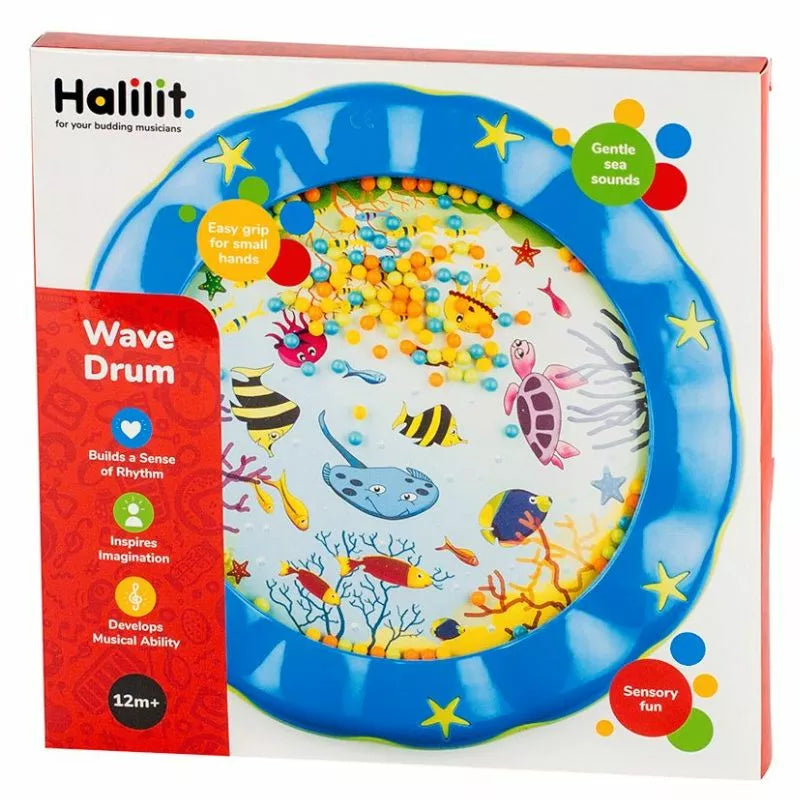 Halilit Wave Drum in a box.