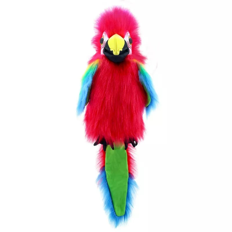 The Puppet Company Amazon Macaw Large Puppet for kids.