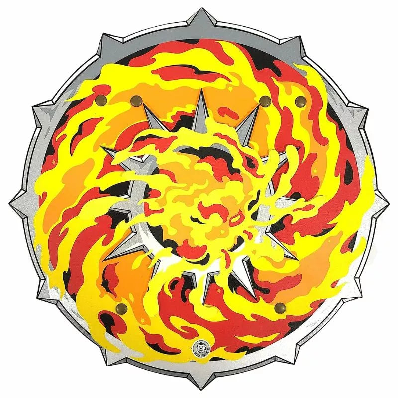 An image of a Liontouch Flame Shield, perfect for kids' puppet shows!