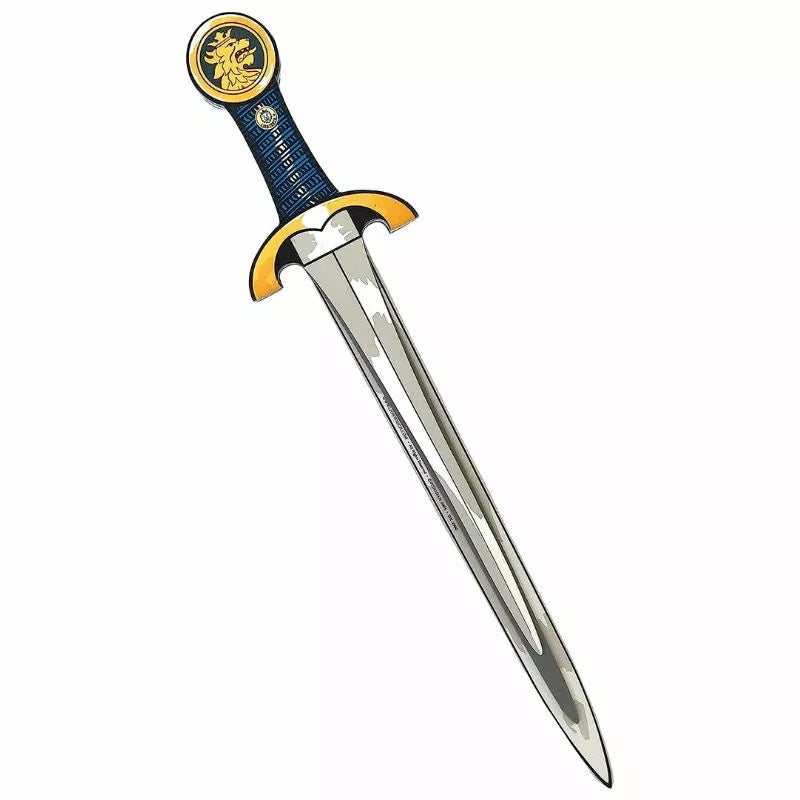 A Liontouch Noble Knight puppet sword for kids' puppet show on a white background.