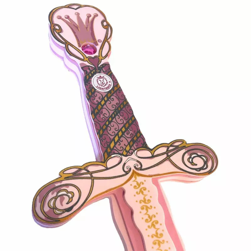 A Liontouch Queen Rosa sword perfect for puppet shows.