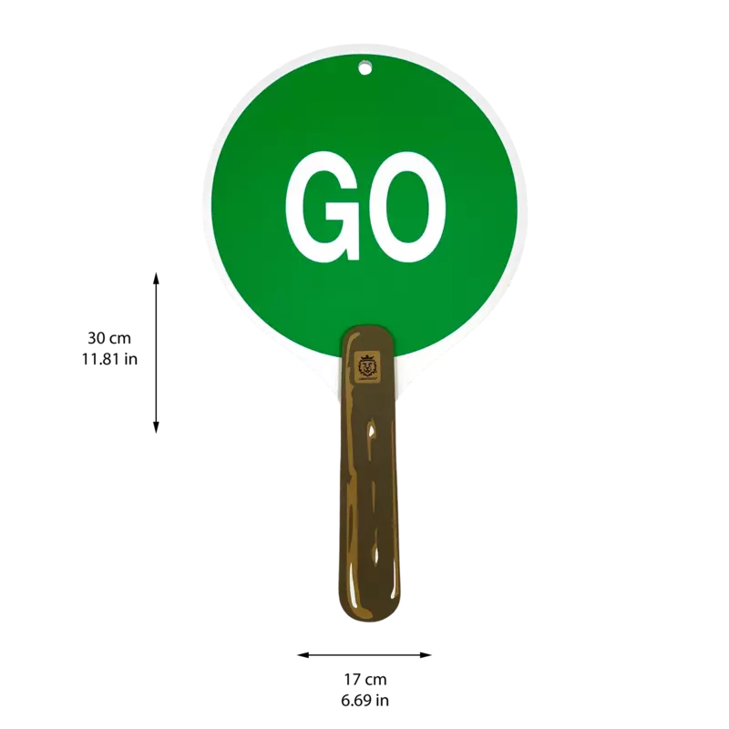 Liontouch Stop & Go Sign – Puppets Ireland
