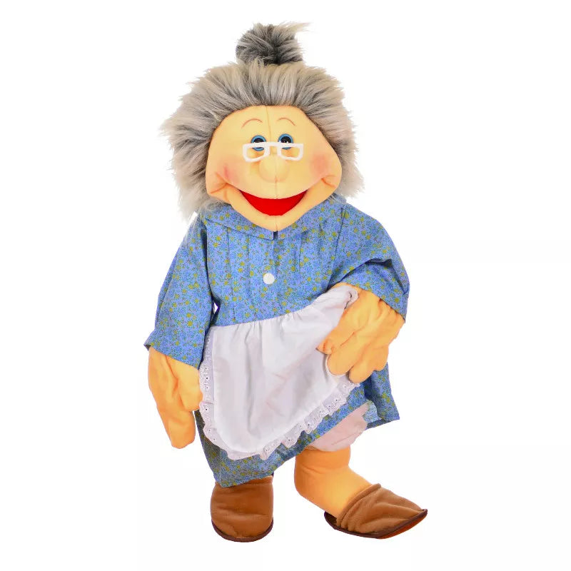 A 65cm Grandma Hand Puppet perfect for puppet shows and entertaining kids.