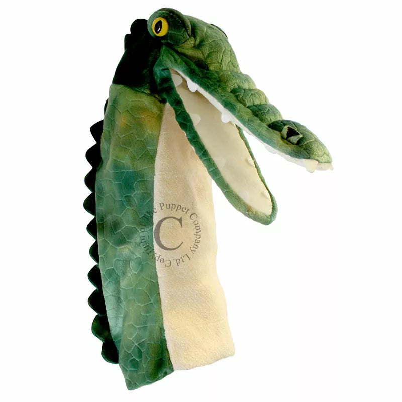 The Kids' Puppet Company Crocodile Puppet is shown on a white background.