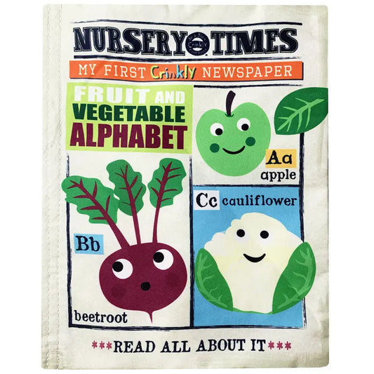 Crinkly Cloth Book Fruit & Veg