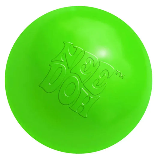 The Classic Needoh is a bright green, non-toxic fidget toy with "NEEDOH" embossed on its surface.
