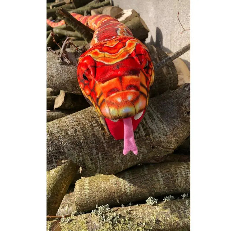 The Puppet Company Large Creature Snake Orange
