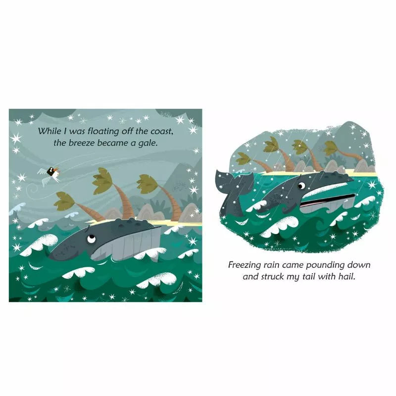 A puppet show picture book for kids featuring Usborne Phonics Readers: Whale tells a tale in the ocean.
