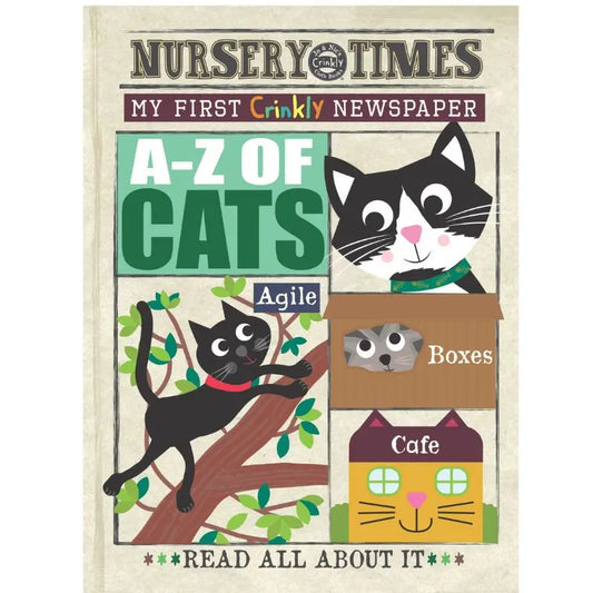 Crinkly Cloth Book A-Z of Cats
