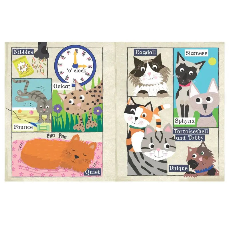 Crinkly Cloth Book A-Z of Cats
