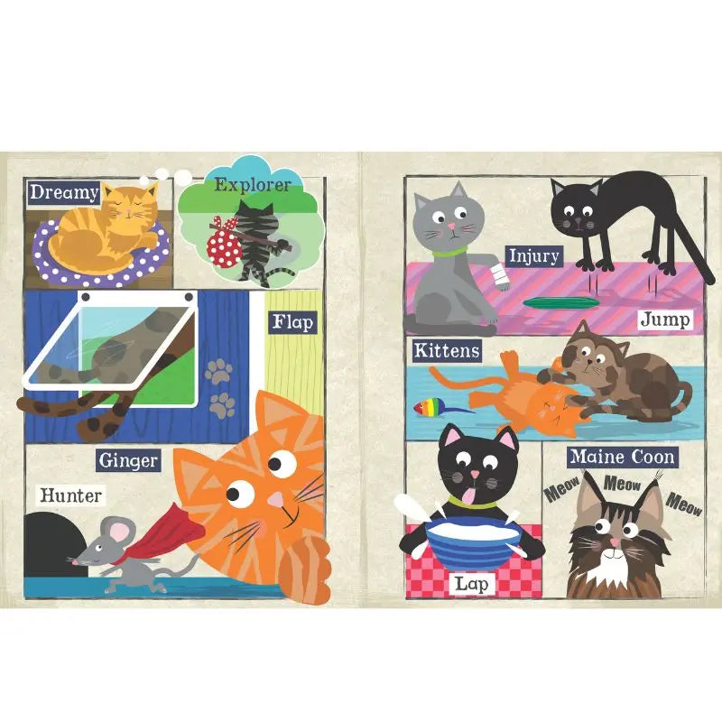 Crinkly Cloth Book A-Z of Cats