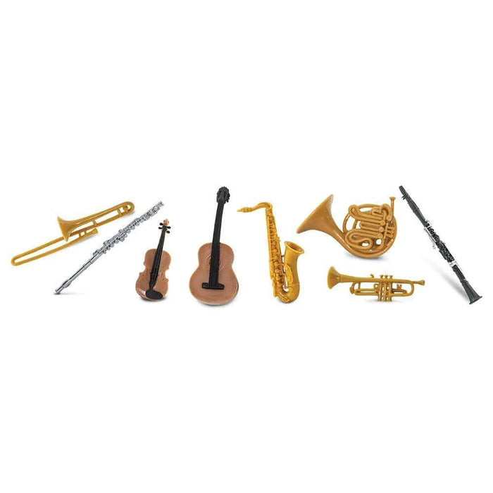 TOOBS® Figurines of Musical Instruments, perfect for puppet shows and captivating kids.