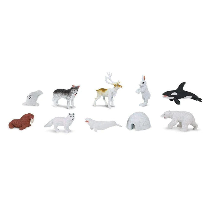 TOOBS® Figurines Arctic - polar bear puppet show for kids.