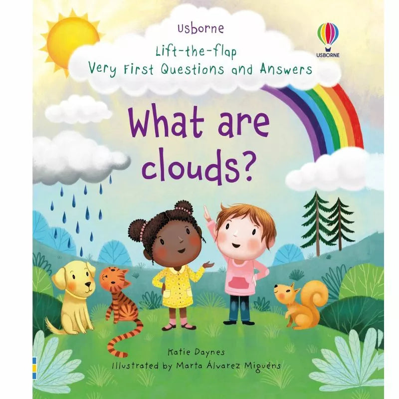 What are Usborne Lift-the-flap Very First Questions and Answers: What are Clouds?