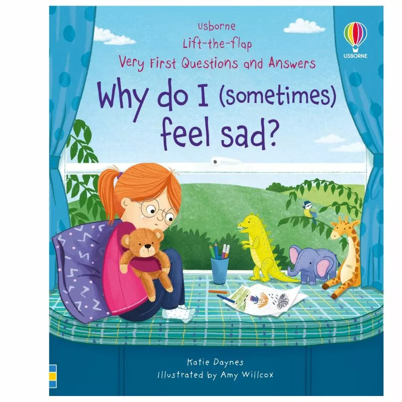 Usborne Lift-the-flap Very First Questions and Answers: Why do I (sometimes) feel sad? is a thought-provoking book that delves into the depths of various emotions and explores different coping mechanisms to discuss and understand why individuals may occasionally feel sad.