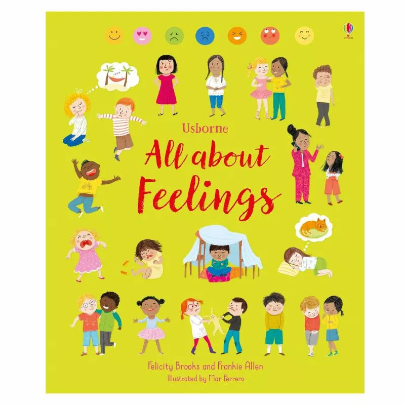 Children's book about feelings featuring puppets in a puppet show.