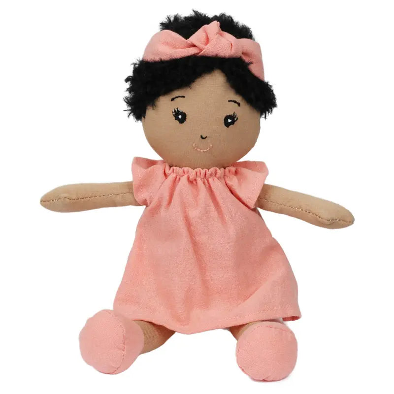Wilberry Baby Doll Girl Coral Outfit