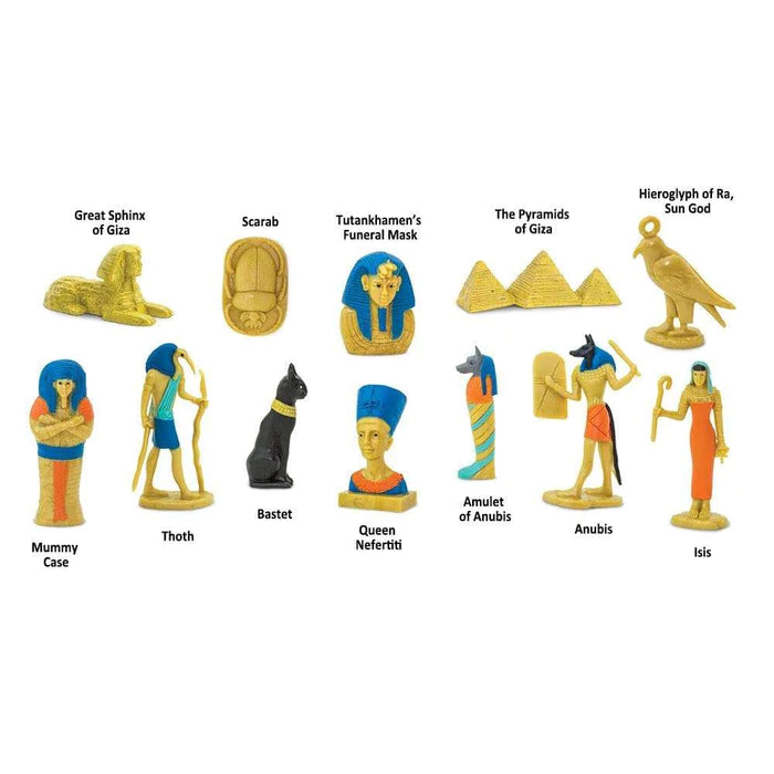 A set of TOOB® Figurines depicting Ancient Egypt, perfect for kids and puppet shows.